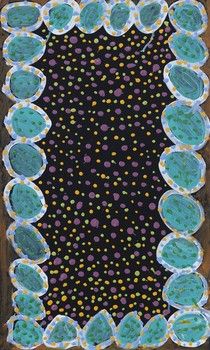 Parnngurr - Betty Whyoulter - Acrylic on Canvas - 46cm x 76cm