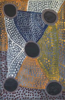 Parnngurr - Betty Whyoulter - Acrylic on Canvas - 61cm x 91cm