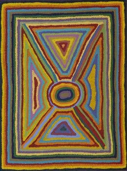 Kanapiti - Beverley Rogers - Acrylic on Canvas - 46cm x 61cm