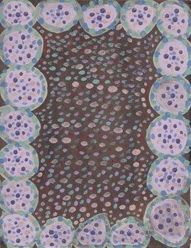 Parnngurr - Betty Whyoulter (2) - Acrylic on Canvas - 46cm x 61cm