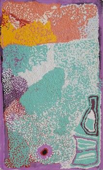 Untitled - Yikartu - Acrylic on Canvas - 46cm x 76cm