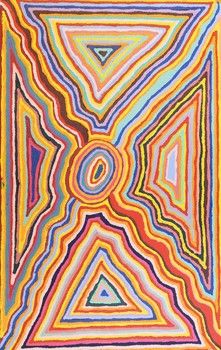Jartuti - Beverley Rogers - Acrylic on Linen - 76cm x 122cm