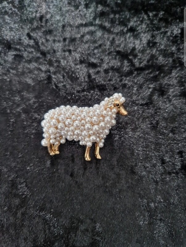 Sheep Brooch