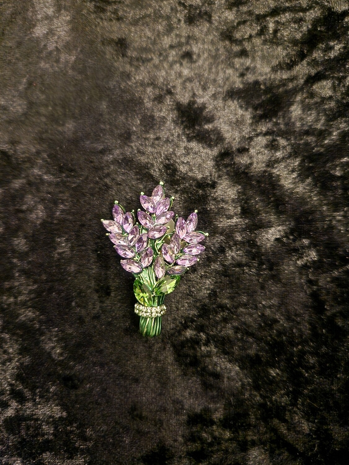 Lavender Brooch Purple