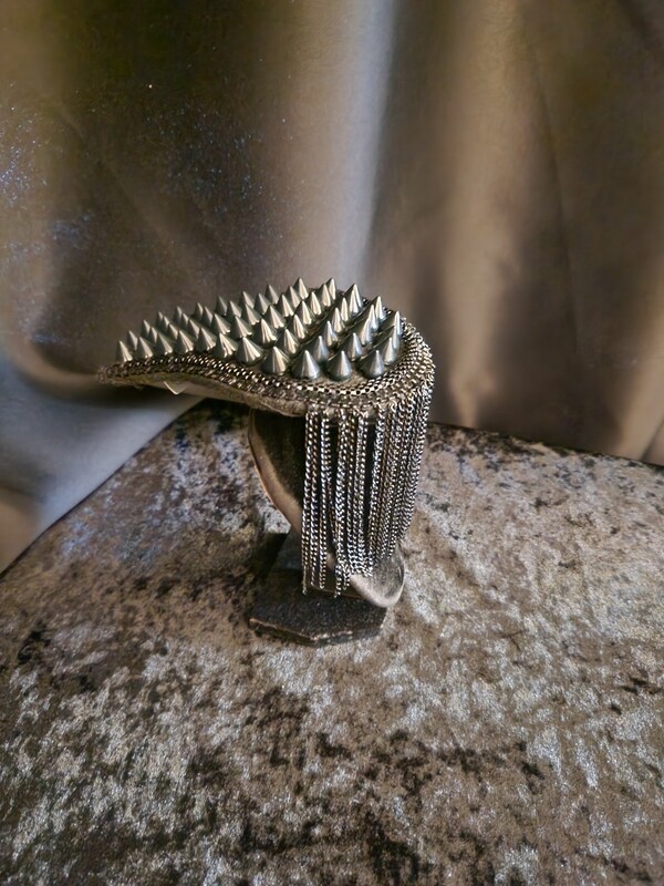 Punk/Steampunk Epaulettes Black Tone