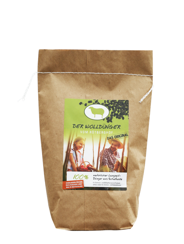 Der Wolldünger vom Rötberghof, 500 g Der Wolldünger vom Rötberghof, 500 g