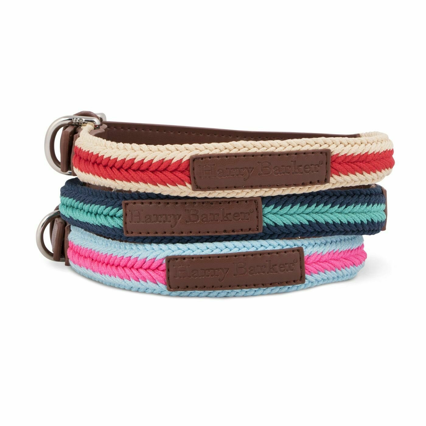 Braided Rope Dog Collar Small