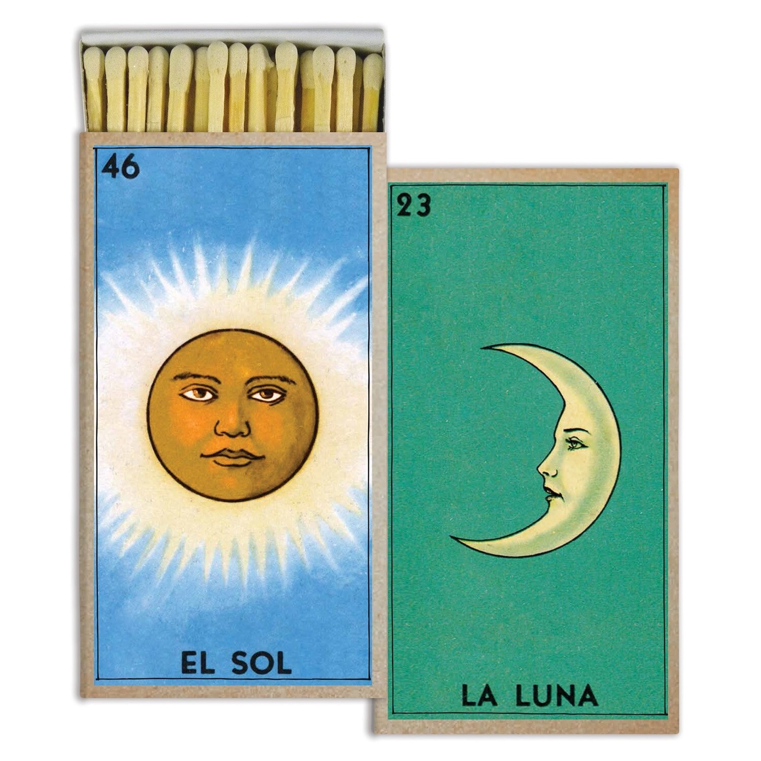 Matches El Sol and La Luna