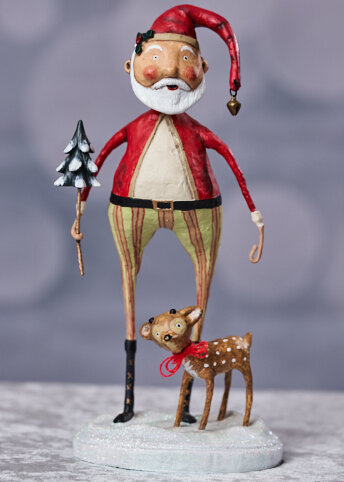 Santa & Baby Comet by Lori Mitchell