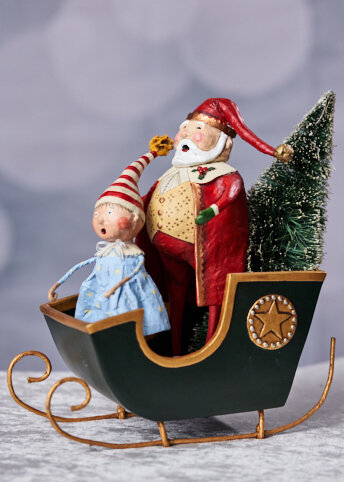 Santa's Sleigh Ride by Lori Mitchell