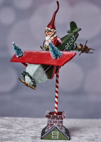Santa's First Flight by Lori Mitchell