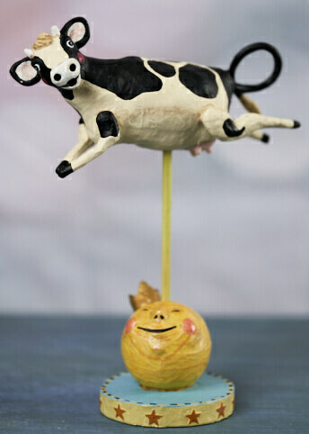 Cow Jumped Over the Moon by Lori Mitchell