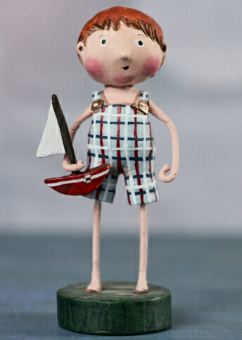Stuart's Sailboat by Lori Mitchell