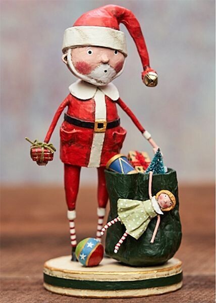 Santa and his Sack by Lori Mitchell