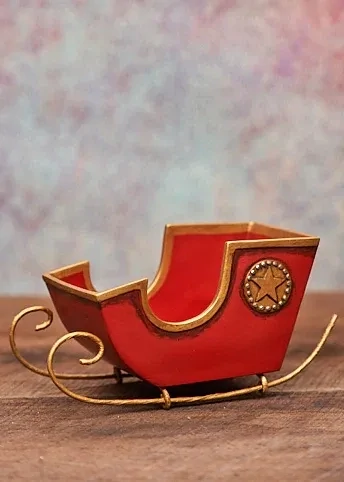 Santa's Sleigh by Lori Mitchell