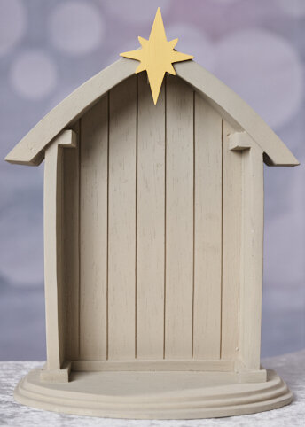 Manger by Lori Mitchell