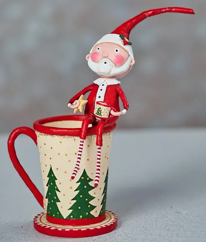 Cocoa & Cookies Santa by Lori Mitchell