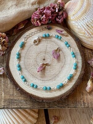 Bracelet Iris en argent &Turquoise