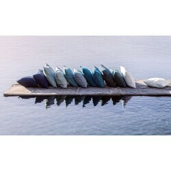 Coussin en lin VITI II Harmony 45 x 45 Coussin en lin VITI II Harmony 45 x 45
