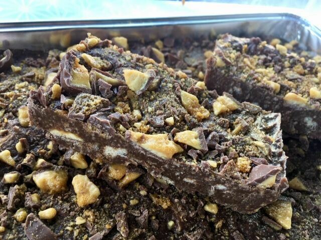 Cadbury Crunchie Tiffin