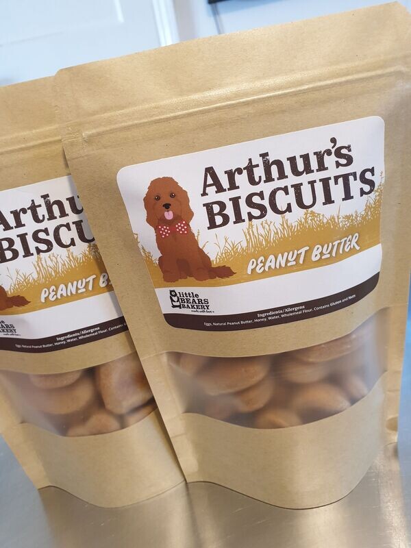 Peanut Butter Dog Biscuits