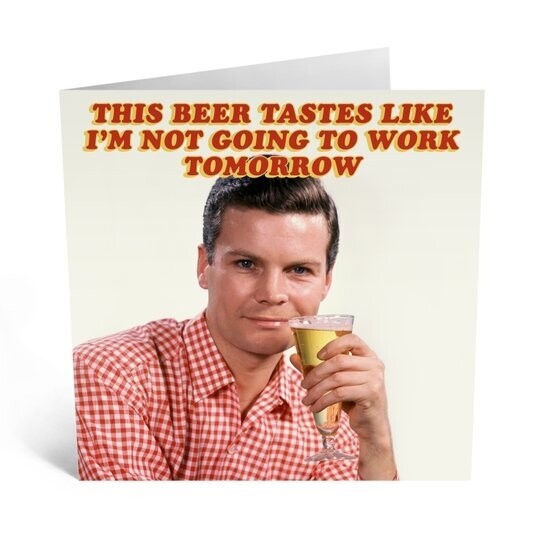 Birthday Card - Beer