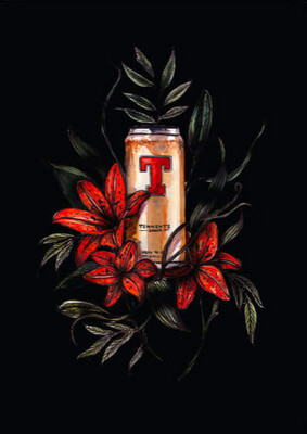 Tennents Lager Art Print A3