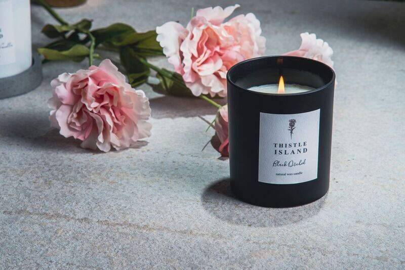 Black Jar Candle