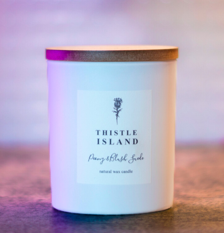 White Jar Candle White Jar Candle