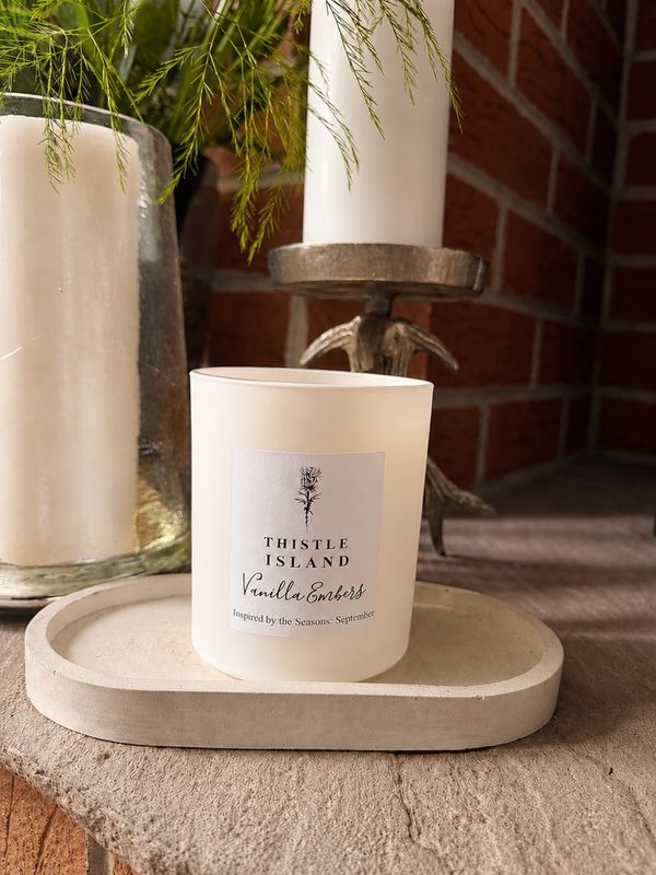 Candle of the Month: September - Vanilla Embers Candle of the Month: September - Vanilla Embers