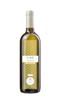 Witte wijn Tibo, te schenken bij schaal- en schelpdieren