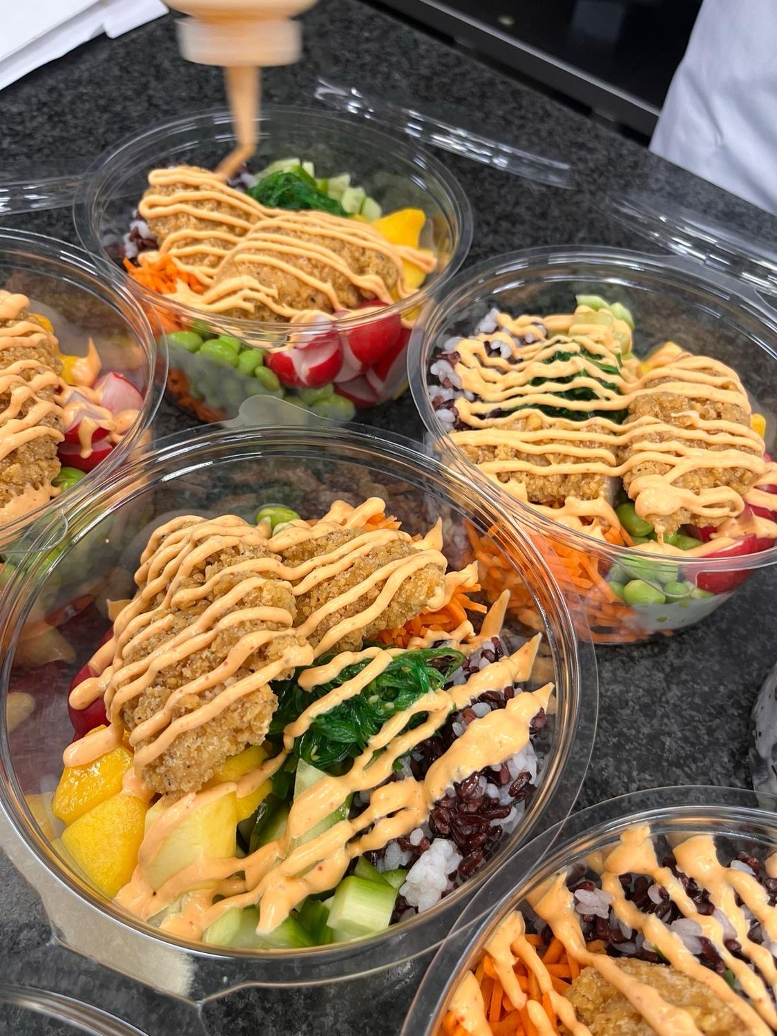 Poké bowl kip Poké bowl kip