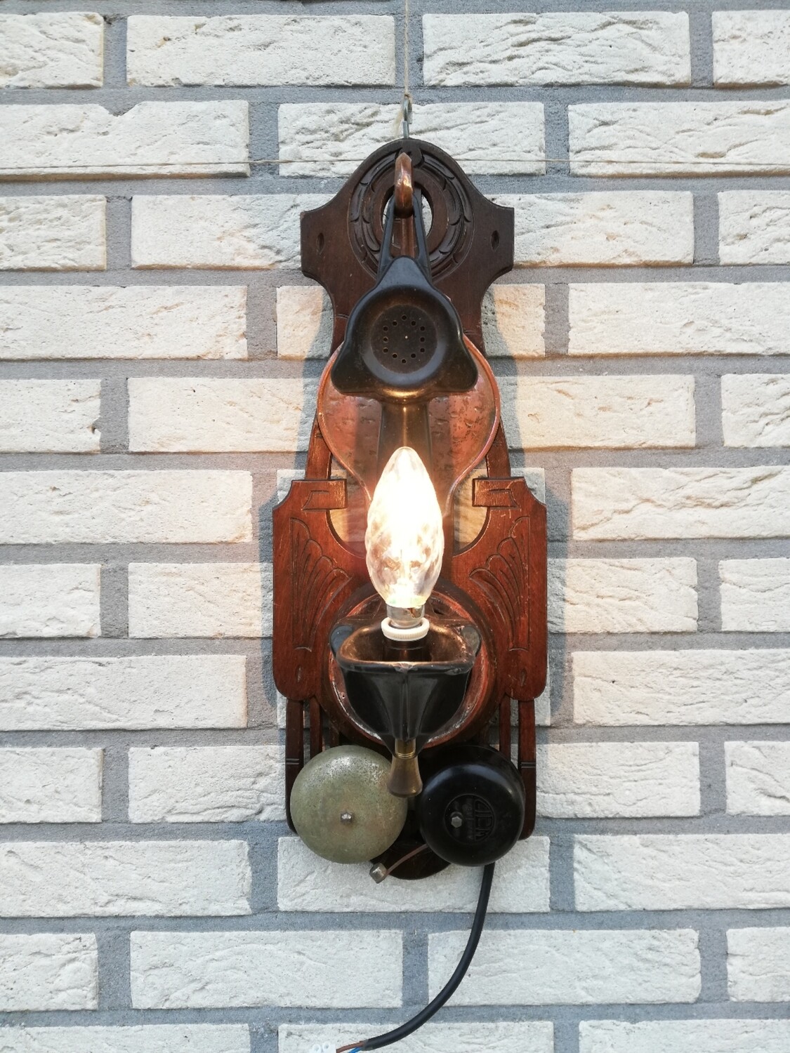 Telefoon wandlamp