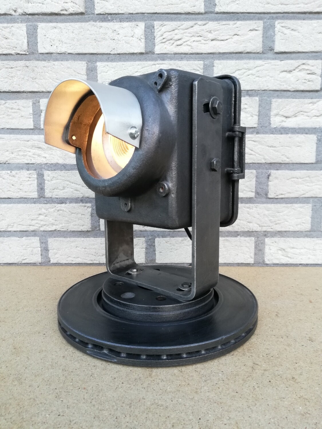 Stoere seinlamp SNCF