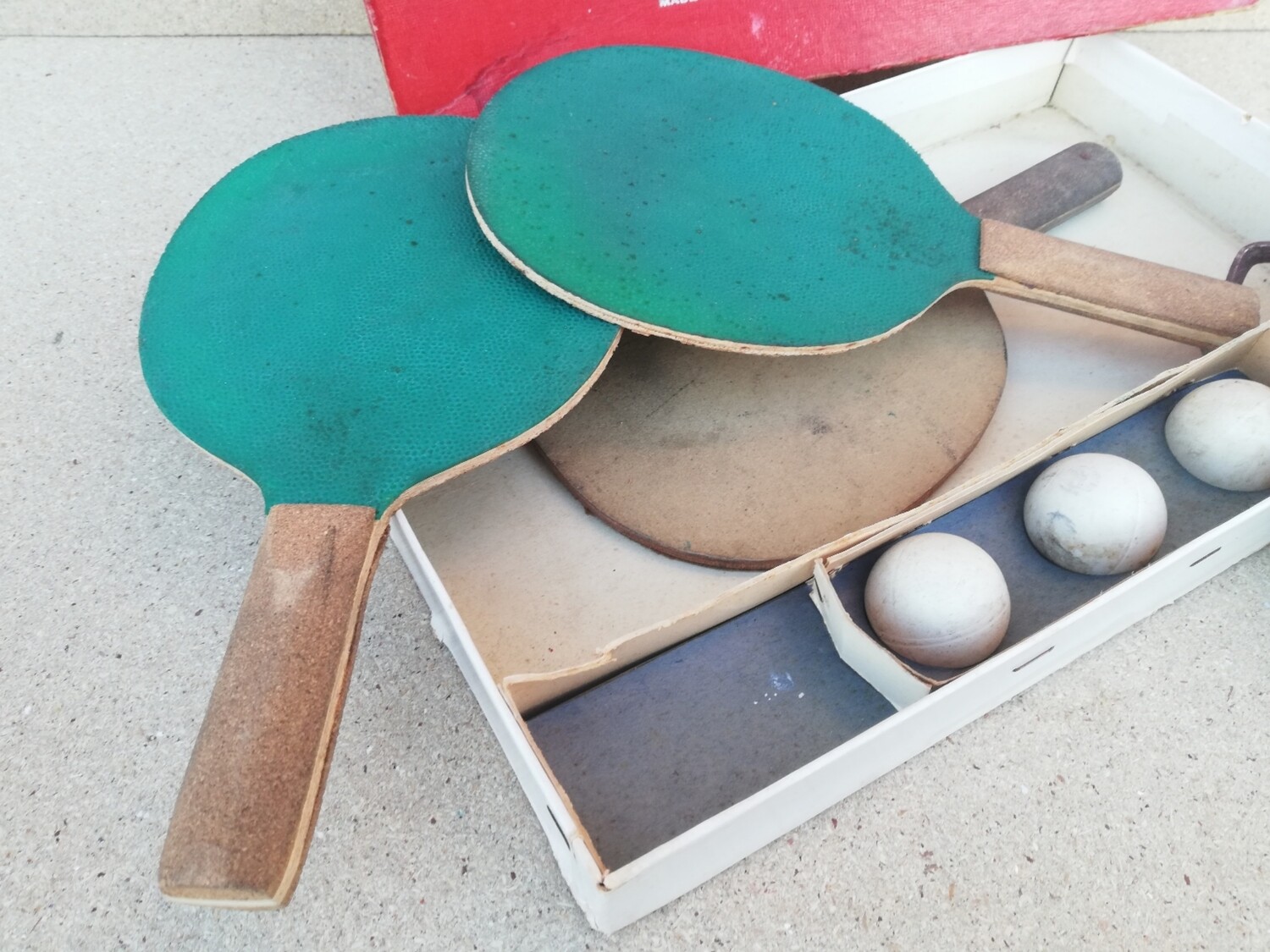 Vintage table tennis set
