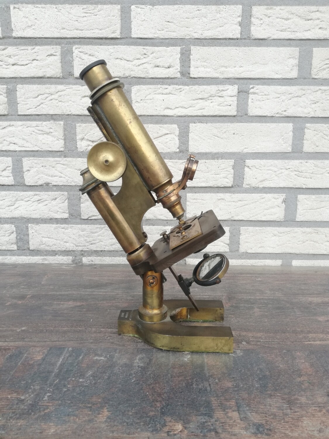Antieke microscoop R&J Beck London