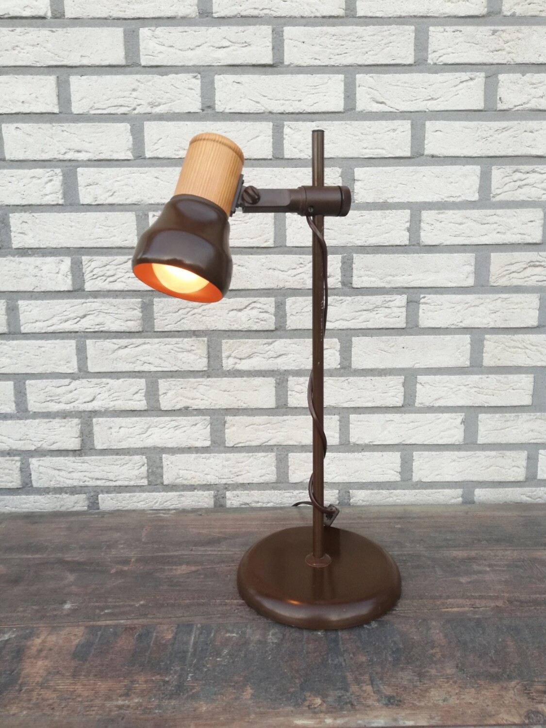 Vintage bureaulamp 'Brilliant Leuchten'