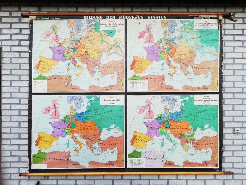 Grote schoolkaart (D) - Europa