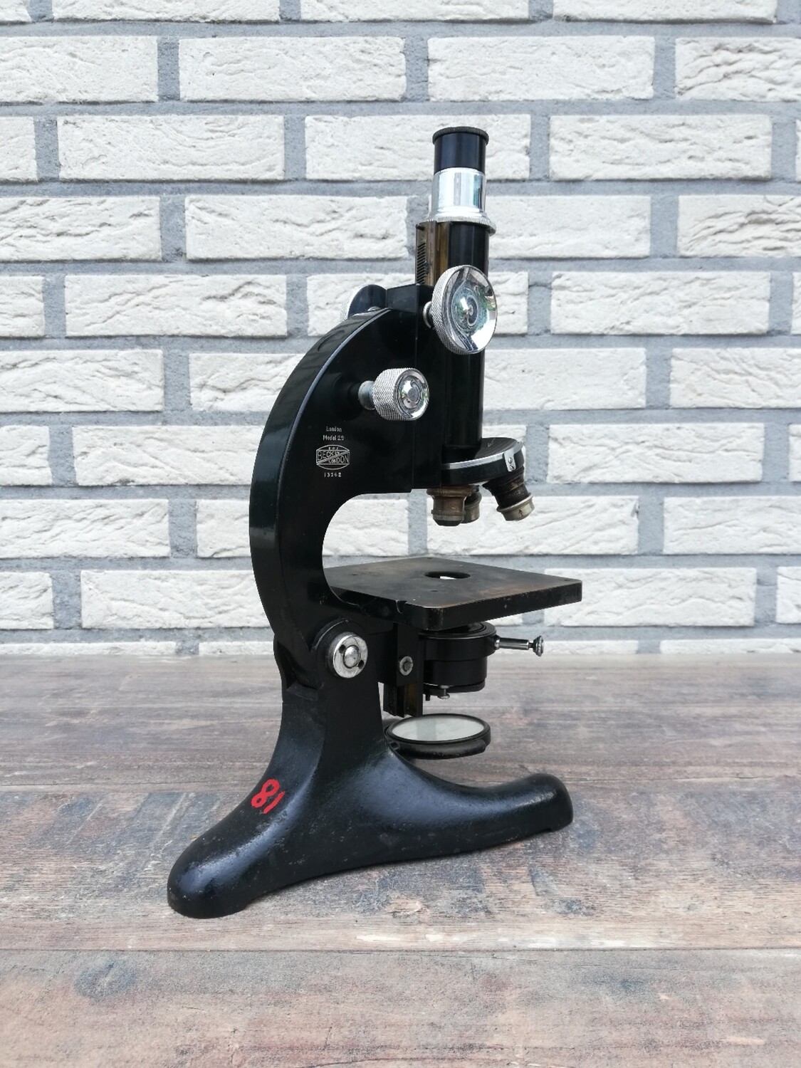 Microscoop R&amp;J Beck London