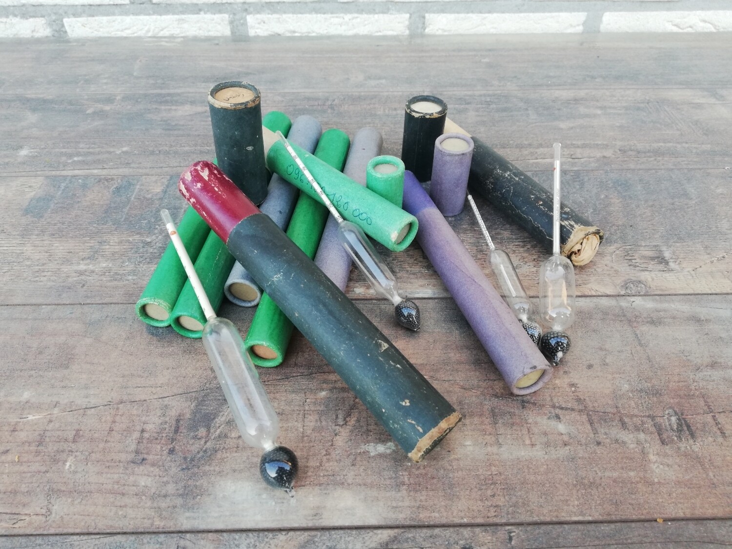 30-tal diverse densimeters