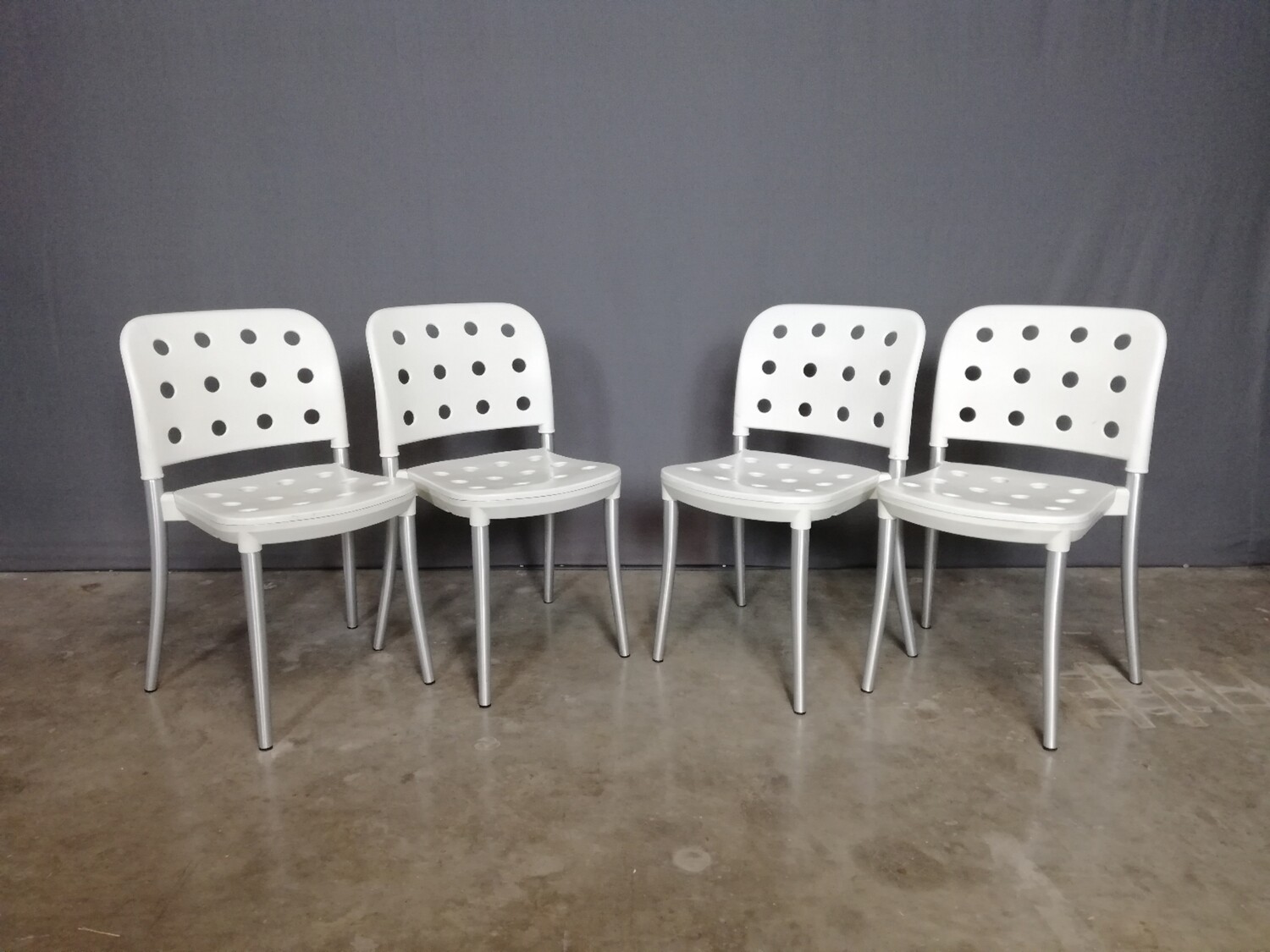 4 stoelen Halifax Minni by Antonio Citterio