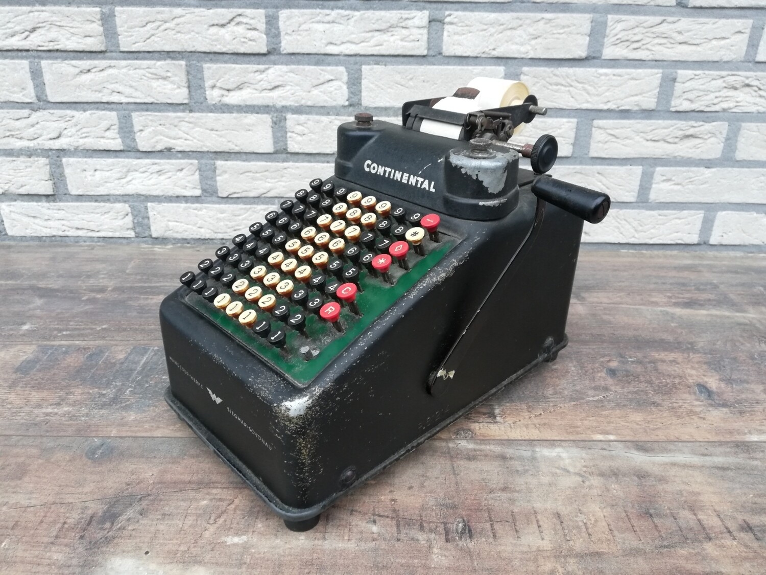 Rekenmachine Continental 1940's
