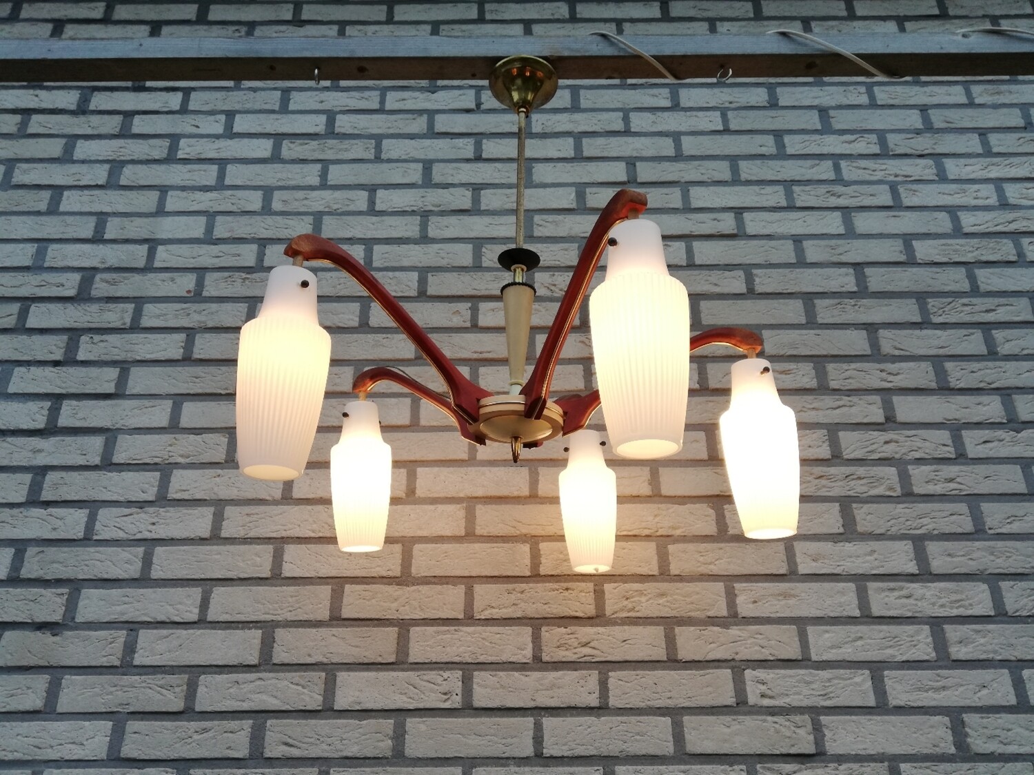 Vintage hanglamp 1950's