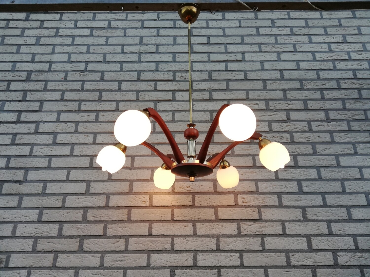 Vintage hanglamp 1950's