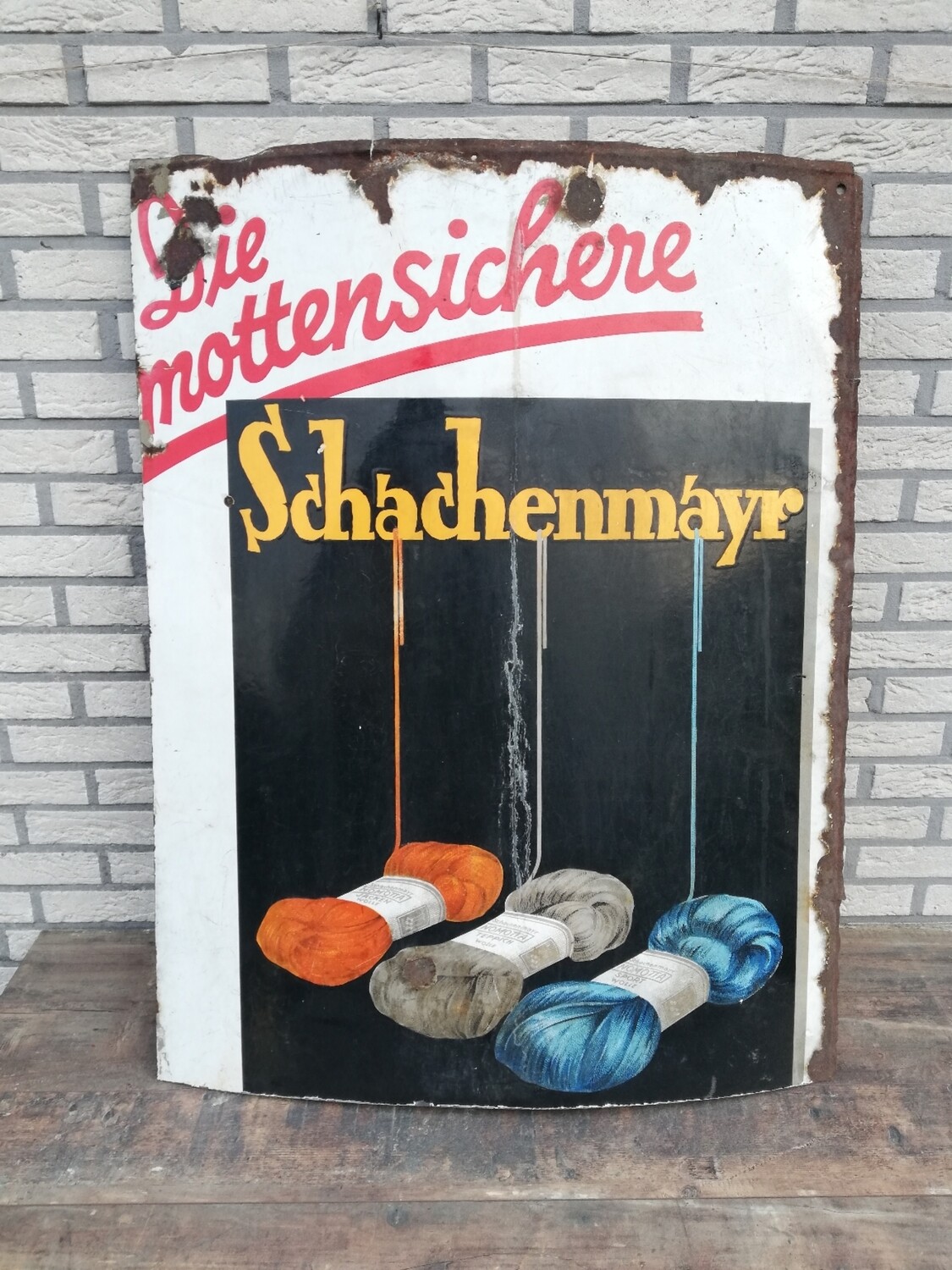 Emaille bord Schachenmayr