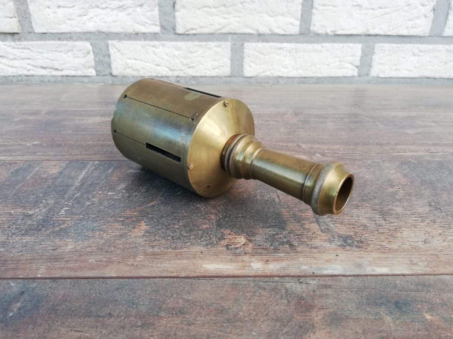 Antiek landmeter hoekkruis / Equerre