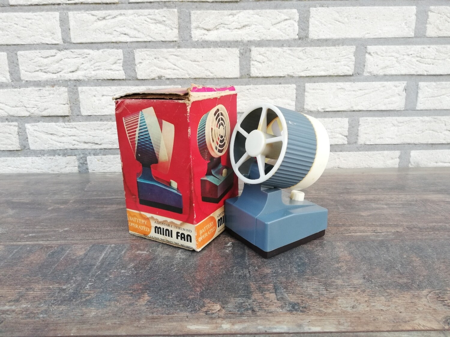 Mini ventilatortje in doosje