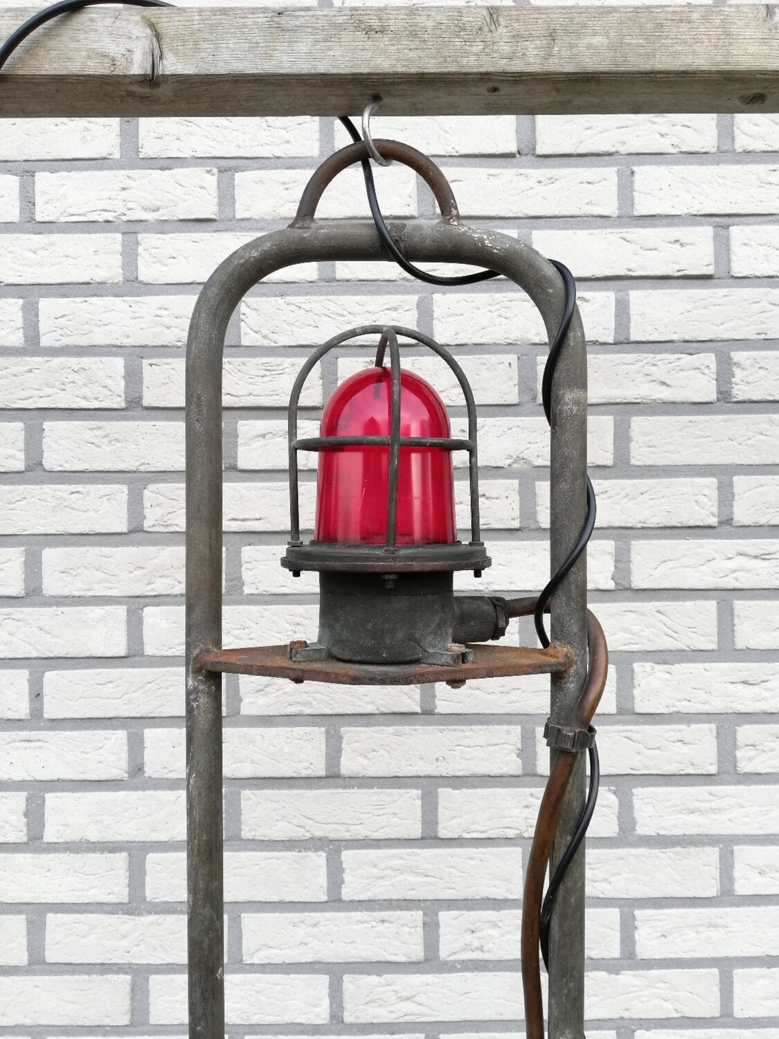 Grote industriële seinlamp