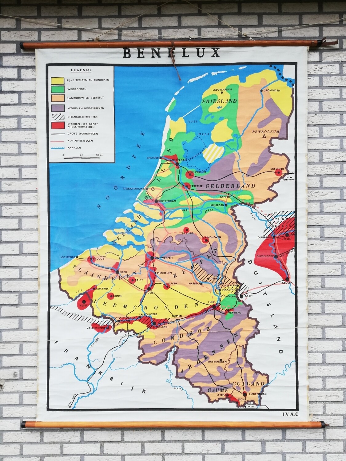 Schoolkaart - Benelux