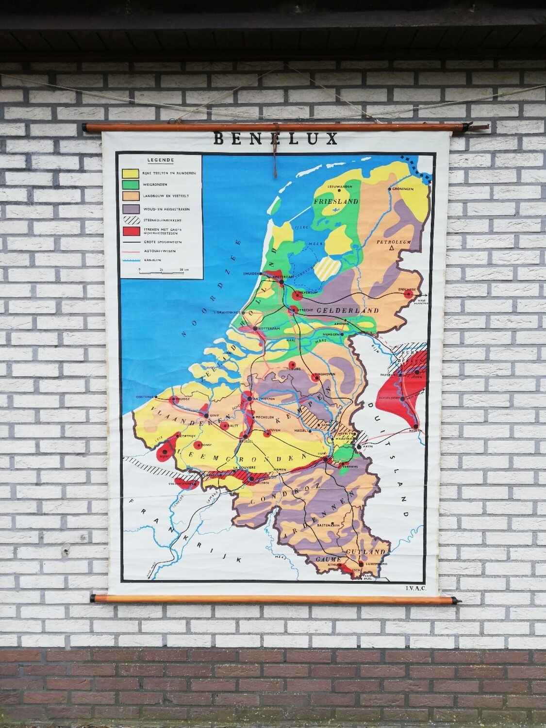 Schoolkaart - Benelux